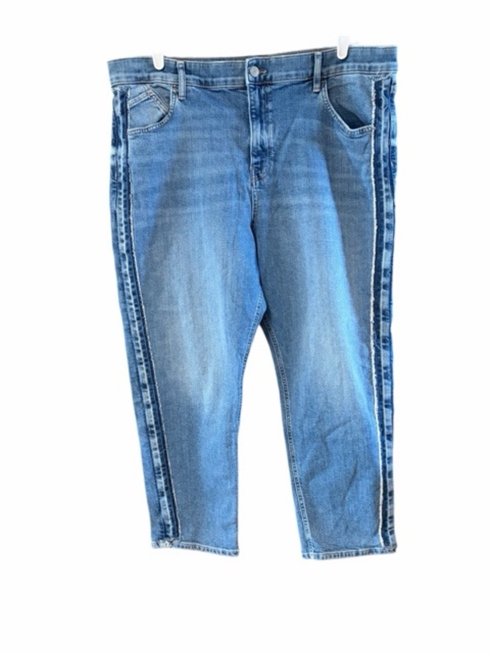 Marks & Spencer Raw Edge Side Seam Boyfriend Jeans